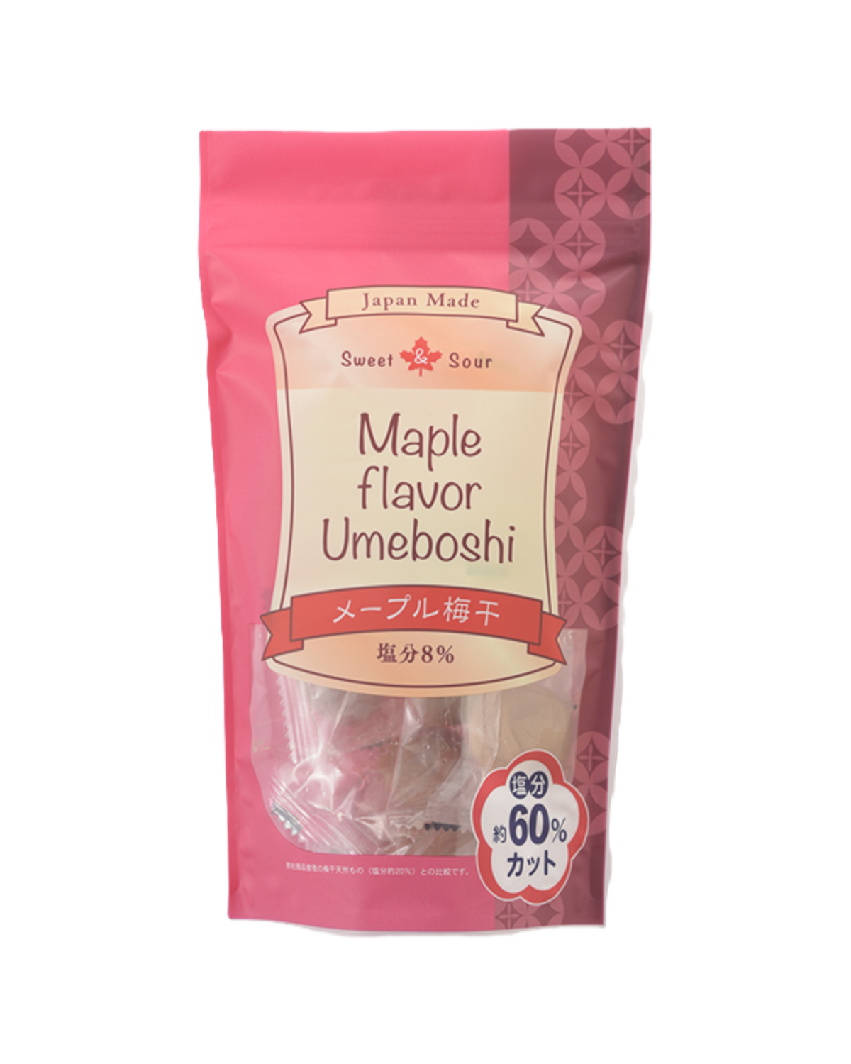Maple Umeboshi Stand-Pack 65g
