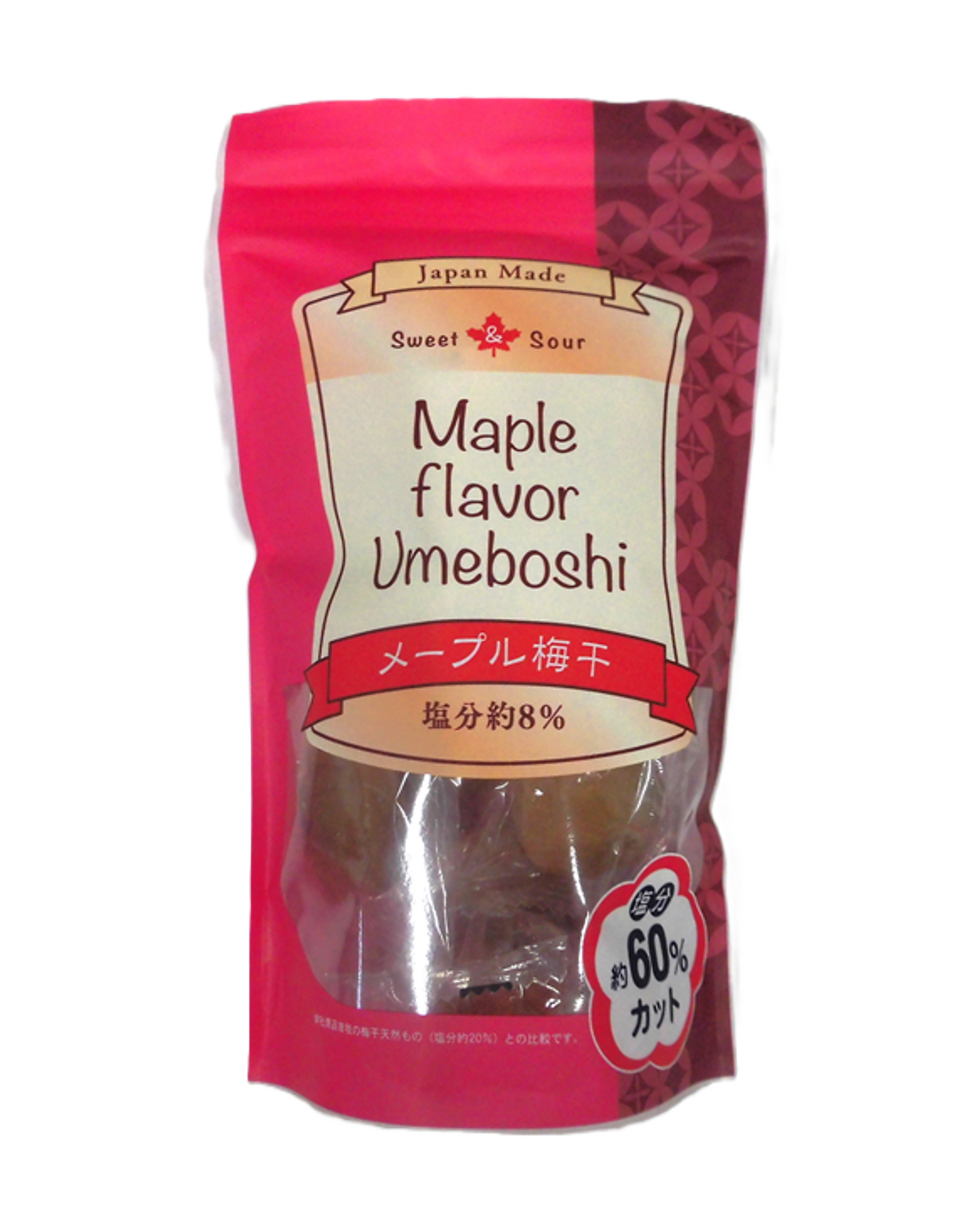 メープル梅干 スタンドパック 65g – 梅の里かみお